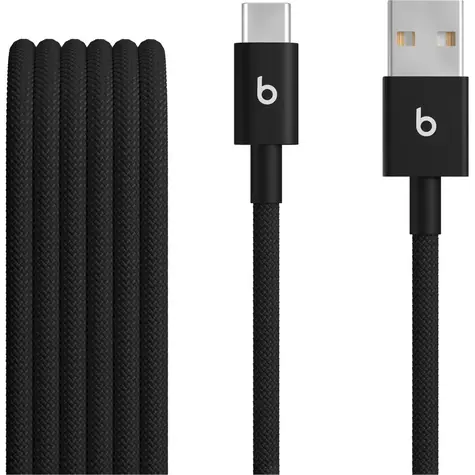 Kabel Beats USB-A (M) - USB-C (M) 1,5 m czarny / 2 szt. / pleciony