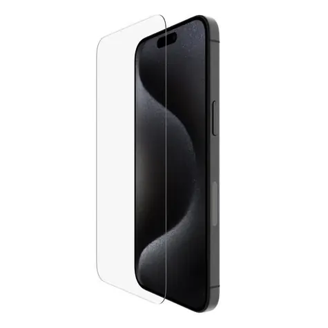 Szkło ochronne Belkin SCREENFORCE TemperedGlass antybakteryjne do Apple iPhone 15 Pro Max