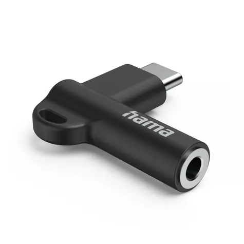 Adapter audio HAMA USB-C do gniazda 3,5 mm / aktywny / kompaktowy