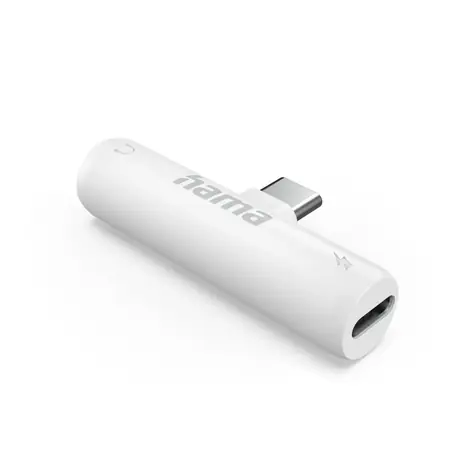 Adapter audio HAMA USB-C do gniazda 3,5 mm / aktywny / zasilający USB-C