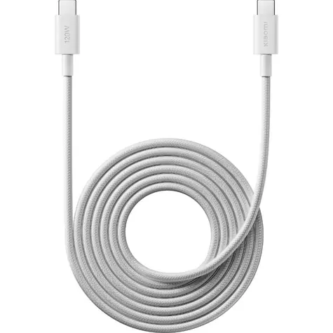 Kabel XIAOMI 6A USB-C do USB-C 2m biały