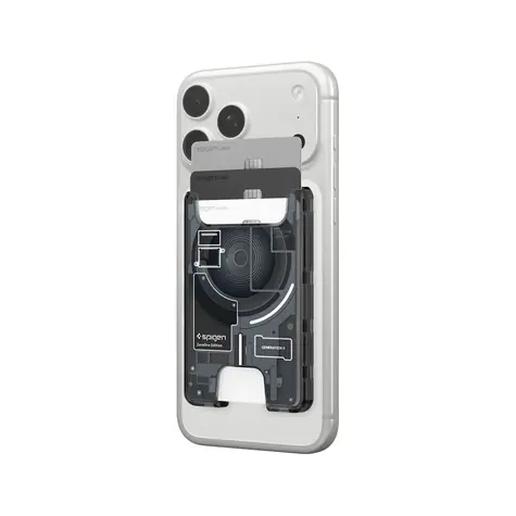 Spigen Ultra Hybrid Wallet MagSafe Wallet zero one czarny