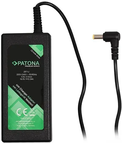 Rozpakowany - zasilacz Patona 19,5V / 3,34A / 65W / złącze 4,5x3mm / rozpakowany