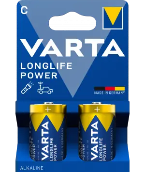 Baterie Varta Longlife Baby C LR 14 / 1,5 V / alkaliczne / 2 szt. / w blistrze 
