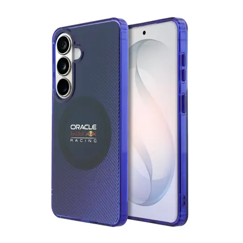 Etui magnetyczne Red Bull PC Double Layer Blended Lines do Samsung Galaxy S26 w kolorze granatowym
