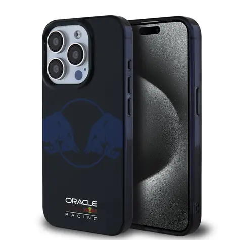 Tylna obudowa Red Bull PC/TPU Two Bulls Magsafe do iPhone 15 Pro Max w kolorze granatowym