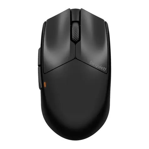 Be quiet! Dark Perk Sym / bezprzewodowa 2,4 GHz / 32000 dpi / USB / czarna