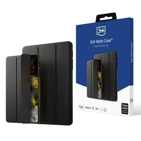 Etui ochronne 3mk Soft Tablet Case do Apple iPad Air 11 (M2/M3) w kolorze czarnym