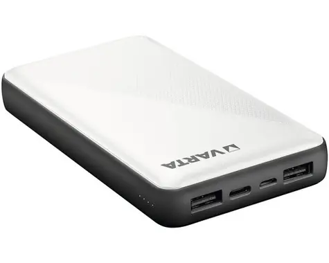 Varta PowerBank Energy 15000mAh biały / 2x USB-A / 1x USB-C