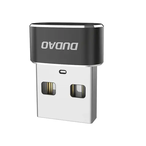 Adapter Dudao L16AC / USB-C / USB / czarny
