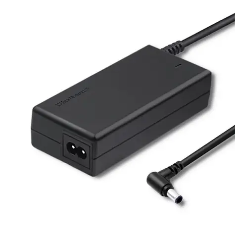 Rozpakowany - Zasilacz Qoltec 51774 do monitora LG 25W / 19V / 6,5*4,4 / + kabel zasilający / rozpakowany