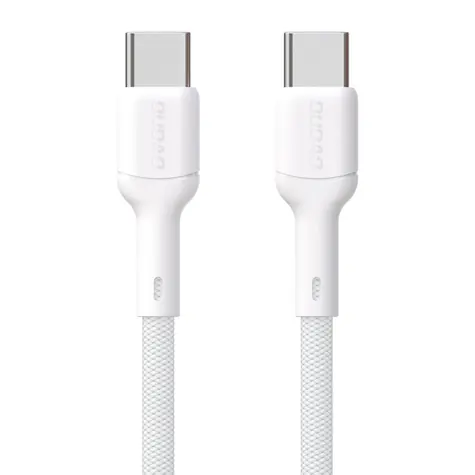 Kabel danych Dudao L9C / USB-C / USB-C / 65W / 1 m / biały