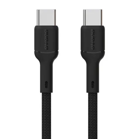 Kabel danych Dudao L9C / USB-C / USB-C / 65W / 1 m / czarny