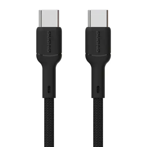 Kabel danych Dudao L9C / USB-C / USB-C / 65W / 2 m / czarny
