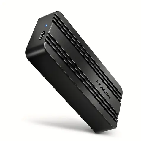 Axagon EEM2-40G, zewnętrzna obudowa USB-C 40 Gb/s do dysków SSD M.2 NVMe, wzmocniona aluminium