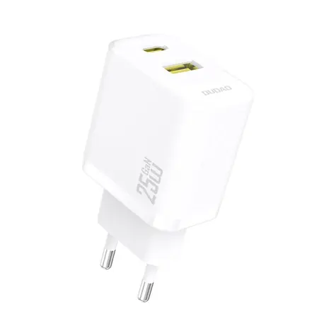Ładowarka sieciowa Dudao A26T biała / USB-A / USB-C / 25W