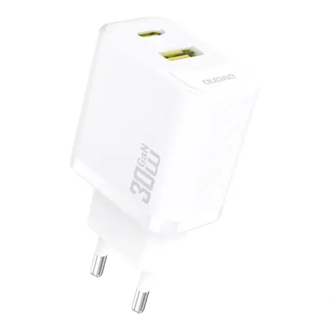 Ładowarka sieciowa Dudao A27TEU biała / USB-A / USB-C / 30W