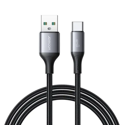 Joyroom S-A28 Flash Series Kabel ładujący USB-A (M) - USB-C (M) 3A 1m czarny
