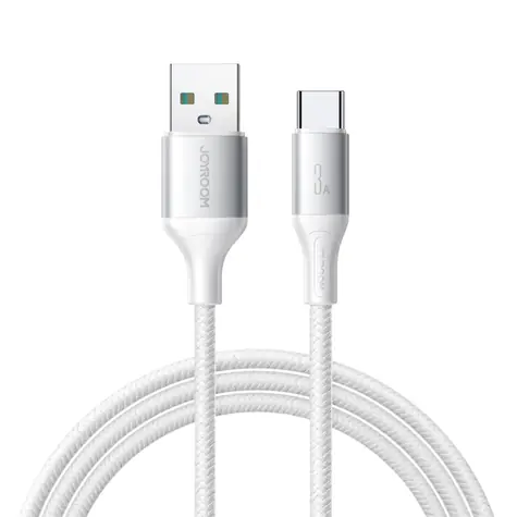 Joyroom S-A28 Flash Series Kabel ładujący USB-A (M) - USB-C (M) 3A 2m biały