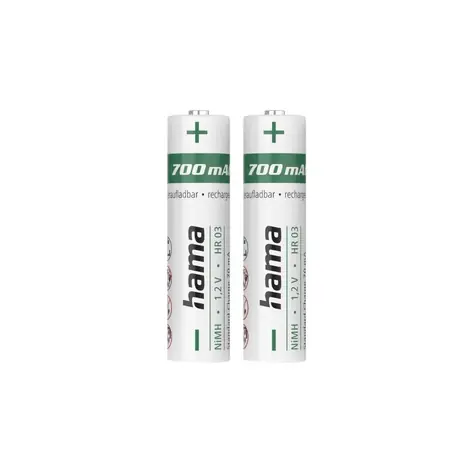 Akumulator HAMA AAA Micro 700 mAh 2 szt. / Ni-MH