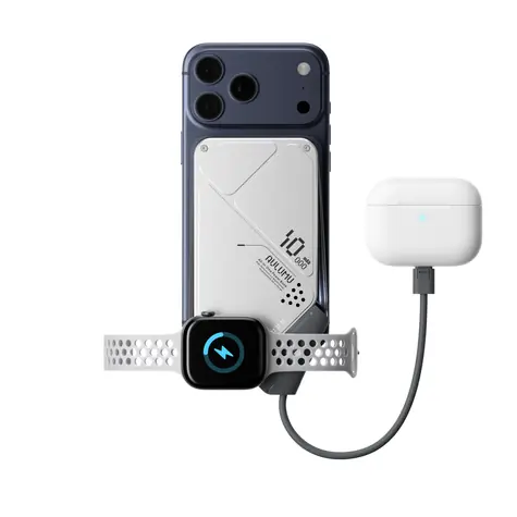 Bezprzewodowy powerbank 3w1 Aulumu M10 10000 mAh