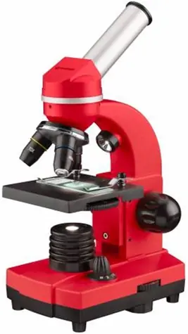 Bresser Junior Student Biolux SEL 40-1600x czerwony / Mikroskop