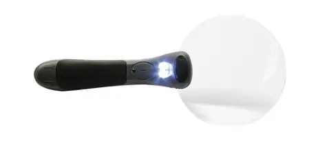 Konus Lux-90 / Lupa ręczna / 2,5x / LED