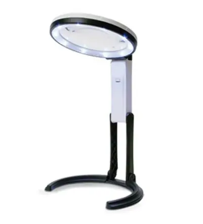 Konus Flexo-120 / Lupa stołowa / 2x/5x / LED