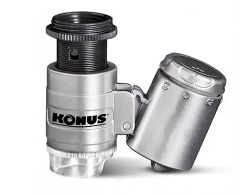 Konus Konusclip 2 / Mikroskop do smartfona / 20x / LED / UV