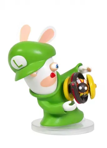 Figurka Mario + Rabbids Kingdom Battle 3 - Luigi