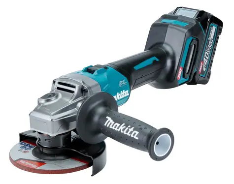 Makita GA008GM201 / Szlifierka kątowa akumulatorowa / 40 V / 125 mm / 8500 obr./min / 2 x 4,0 Ah