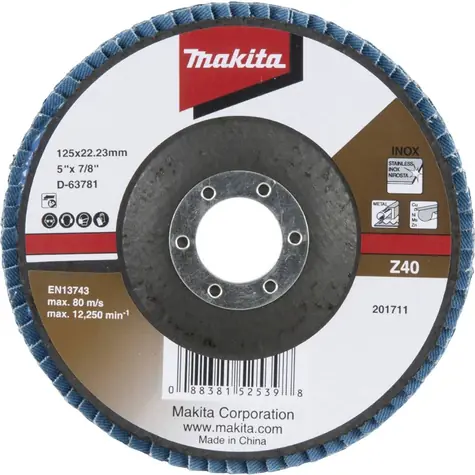 Makita D-63781 Tarcza listkowa 125 x 22,23 mm / Z40