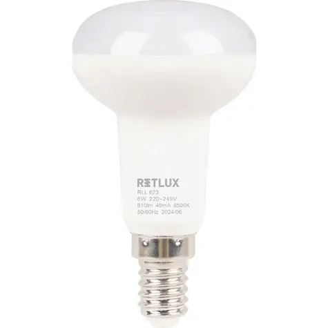 Retlux RLL 623 R50 E14 Spot 6W / 810 lm / 6500K - światło białe dzienne / D 