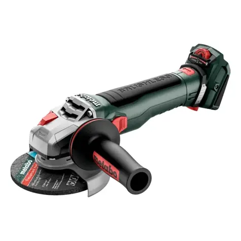 Metabo WVB 18 LT BL 11-125 / Szlifierka kątowa akumulatorowa / 18 V / Średnica 125 mm / 10000 obr./min / metaBOX / bez akumulatora