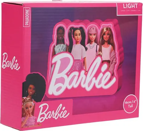 Lampa stołowa/box Barbie Paladone/3x AAA