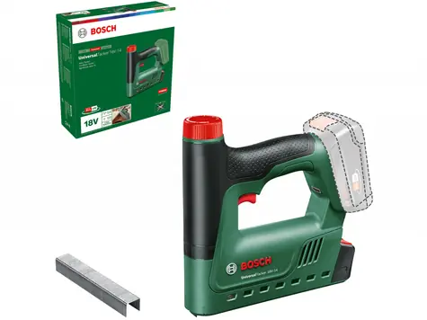 BOSCH UniversalTacker 18V-14 / Zszywacz bezprzewodowy / 6-14 mm / Bez akumulatora i ładowarki