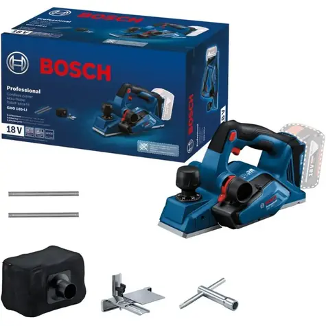 BOSCH GHO 185-LI Professional / Strug akumulatorowy / 18 V / Bez akumulatora