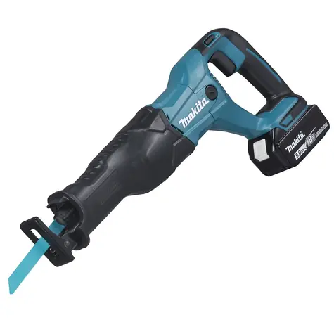 Makita DJR186RT / Akumulatorowa piła szablasta / 18V / Skok 32 mm / 2800 z-min / 5,0Ah