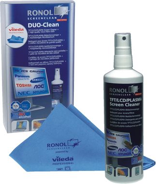 Ronol TFT|LCD Cleaner Duo Clean 250ml + ściereczka z mikrofibry Vileda