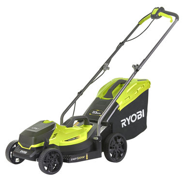 Ryobi OLM1833B / Kosiarka akumulatorowa / 18 V / Li- ION / szerokość koszenia 33 cm / kosz 35 l / Bez akumulatora