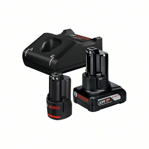 BOSCH 1600A01NC9 / Zestaw startowy / 1 x GBA 12V 2.0Ah + 1 x GBA 12V 4.0Ah + GAL 12V-40 Professional