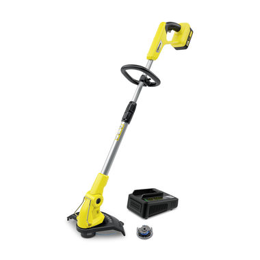 Zestaw Kärcher LTR 18-30 AKU / Kosiarka akumulatorowa / 18V / 2,5Ah / średnica cięcia 30 cm / 1,6 mm x 3,6 m / Akumulator + ładowanie.