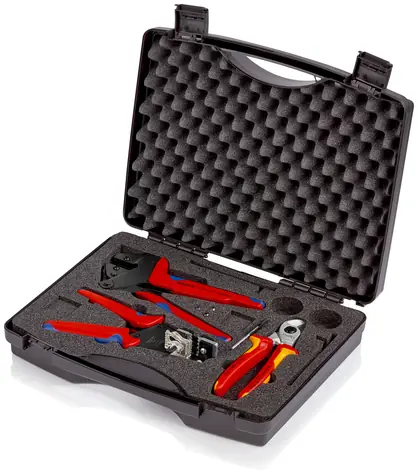 Knipex 97 91 01 Walizka z narzędziami do fotowoltaiki