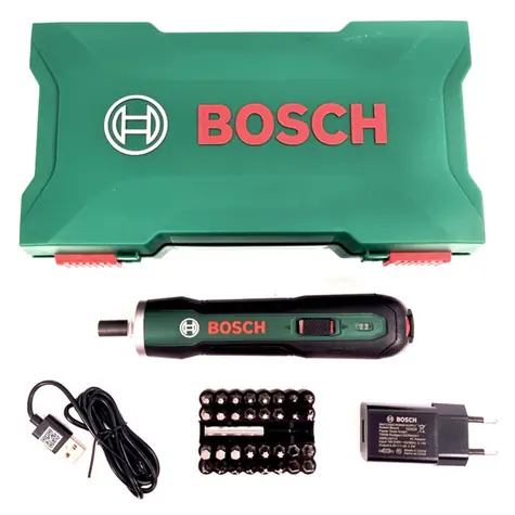 BOSCH PushDrive / Wkrętarka akumulatorowa / 3,6 V / 1,5 Ah / Li ION / 360 obr./min