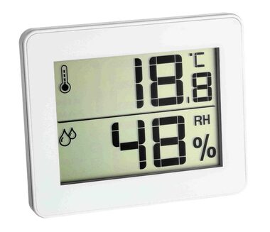 TFA 30.5027.02 - Termometr z higrometrem biały 