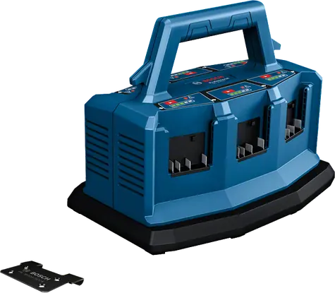 BOSCH GAL 18V6-80 PROFESSIONAL 1600A01U9L / ładowarka wielofunkcyjna na 6 akumulatorów 18V