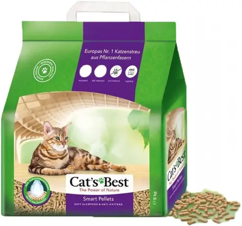 Cats Best SMART Pellets 10L / 5 kg / kuweta / kuweta