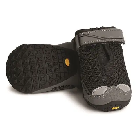 Buty dla psa Ruffwear Grip Trex Czarne - Rozmiar S (2,5 cala - 64 mm) / Buty dla psa na zewnątrz
