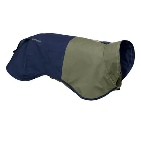 Ruffwear Sun Shower w kolorze granatowym - rozmiar XL / wodoodporna kurtka dla psów
