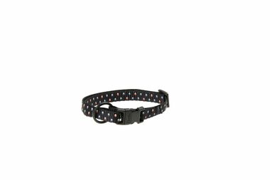 Karlie ASP Mix&Match Kołnierzyk czarny Motyw trójkąta - rozmiar XS 20-35cm 10mm
